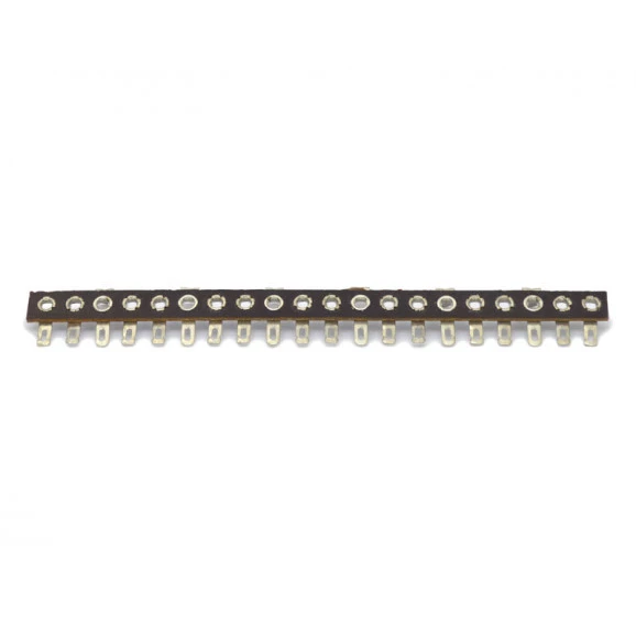 Ponte de Terminais Mini  2X1 com 20 Terminais - Estampex