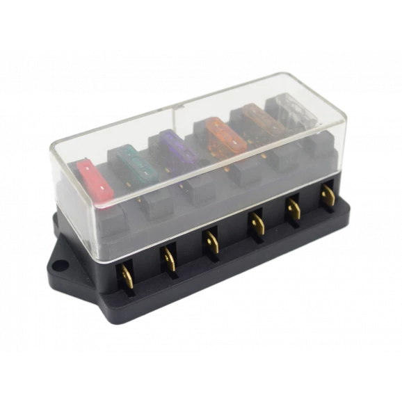 Porta Fusível Automotivo 6 Vias - WP6