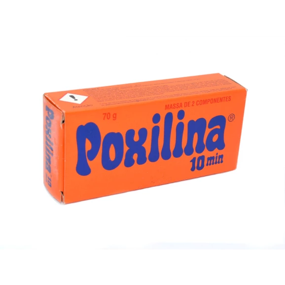 Adesivo em Massa Epoxi Poxilina 10min. 70G - Poxipol