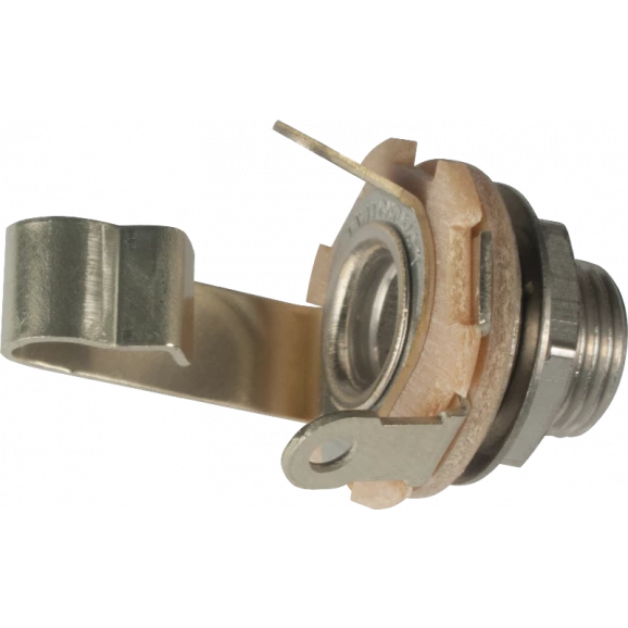 Jack J10 Mono Switchcraft 1/4" com rosca curta S11 - Cód. 10B010 
