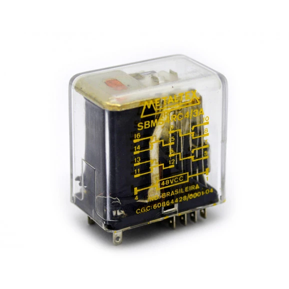 Rele miniatura de potência SBMS4RC4/3A 48V 