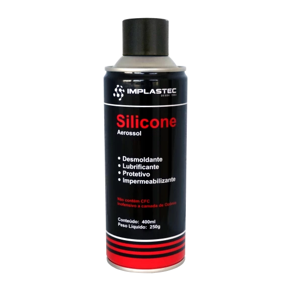 Silicone Aerossol 400ml - Implastec