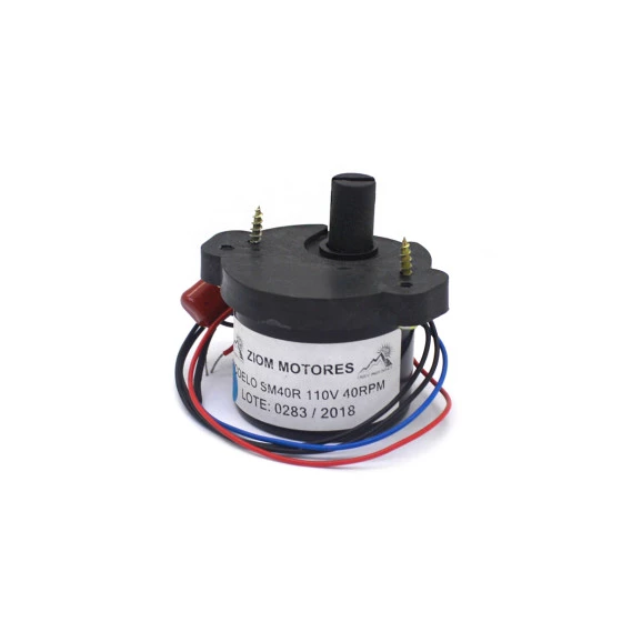 Motor Síncrono 40 RPM Bidirecional 110V Ac 60hz - SM40R110V - Ref. 150