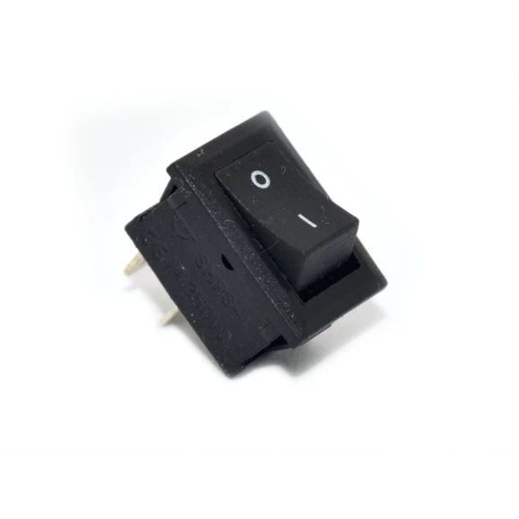 Chave Gangorra Preta - SMRS-101-1 (C2) - SPST-2P 
