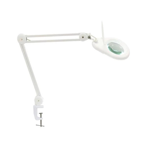 Lupa de bancada com luminária LED 8D - HL-400 - Hikari