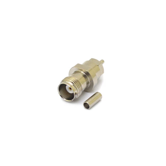 Conector TNC Fêmea Reto Cabo Crimpagem RG-174 Pino Fixo - TF-10CR - Gav 157 - KLC