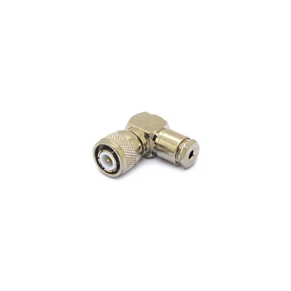 Conector TNC Macho Angular Cabo Prensa Cabo RG-174 - TM-41 - Gav 124 - KLC