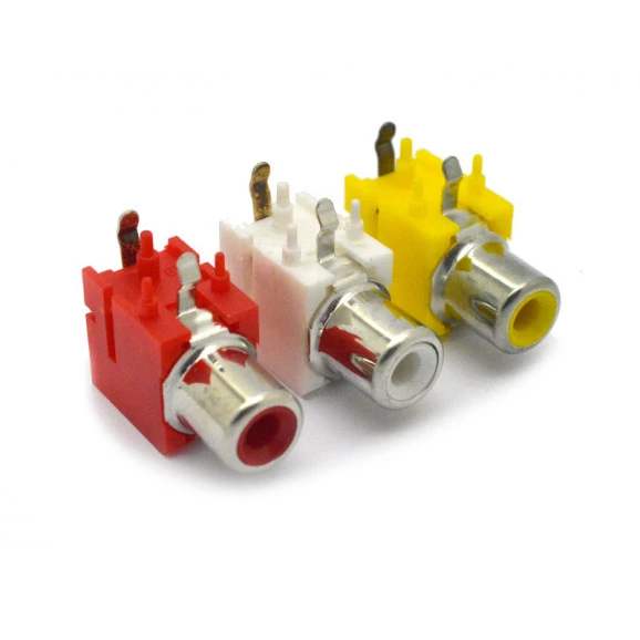 Tomada RCA AV4-8,4-9 VM/BR/AM