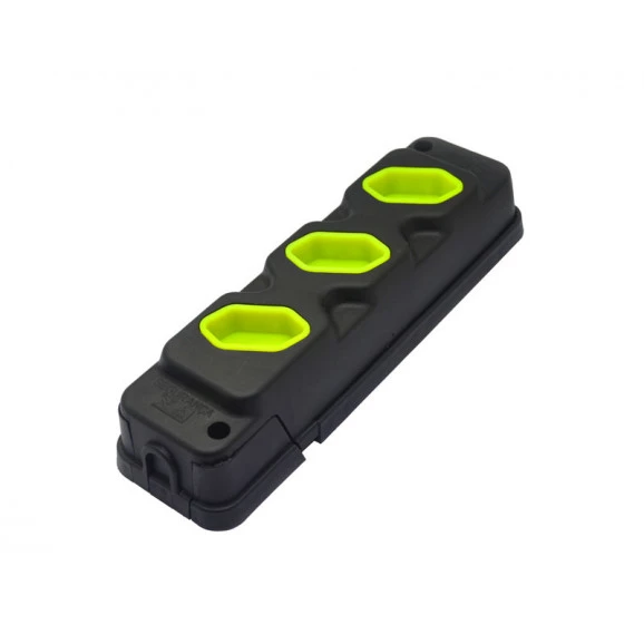 Régua com 3 Tomadas TPA-3 - Para Pinos de 10A (4,00mm) á 20A (4,80mm)/250V