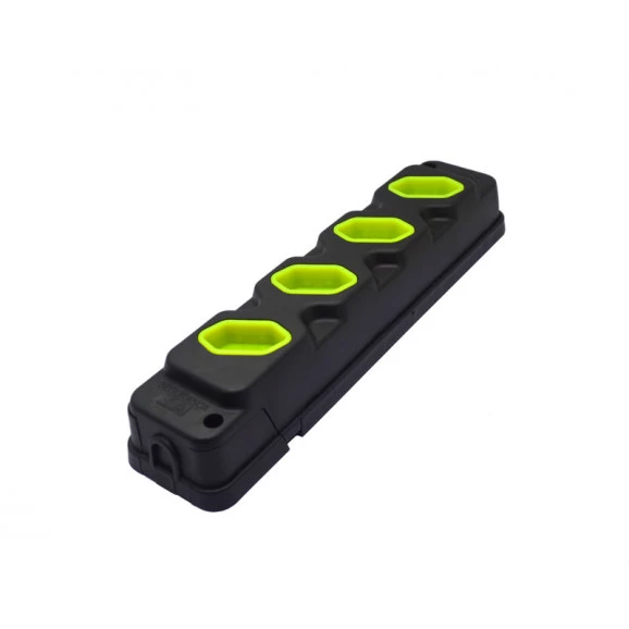 Régua com 4 Tomadas TPA-4 - Para Pinos de 10A (4.00mm) á 20A (4,80mm)/250V