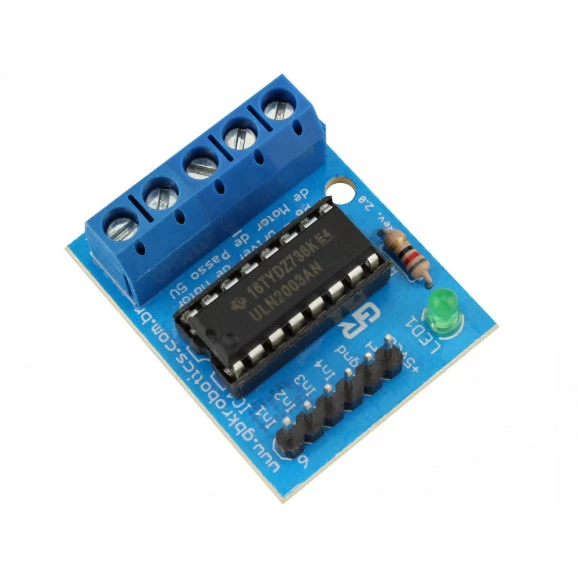 Módulo Driver Controlador de Motor de Passo Unipolar P6 - ULN2003