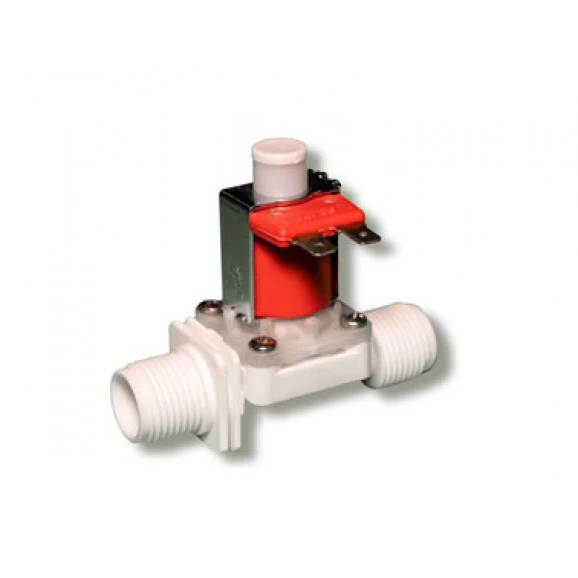 Válvula Solenoide 12VDC Normal Aberta VA-03 com rosca de ½” e 180°