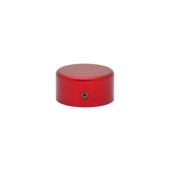 Tampa em alumínio para FootSwitch Alloy Candy Topper Cor Vinho