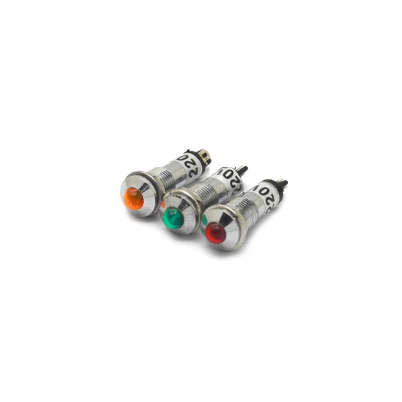 Sinalizador Olho de Boi 220V - Diversas Cores - XD8-3