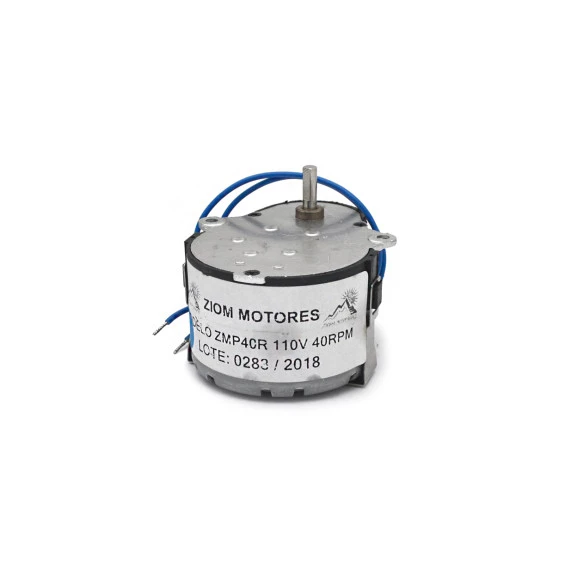 Motor Síncrono 40 RPM 110V 3,5W Ac 60Hz - ZMP4R110V - Ref. 165