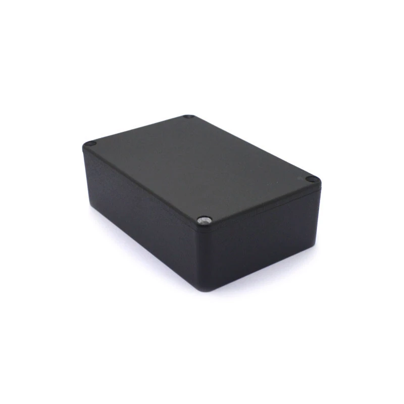 Caixa de Alumínio Original Hammond 1590B3BK - Cor Preta