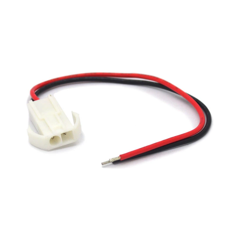Conector para Bateria 2 vias Macho com Cabo de 15cm, suporta