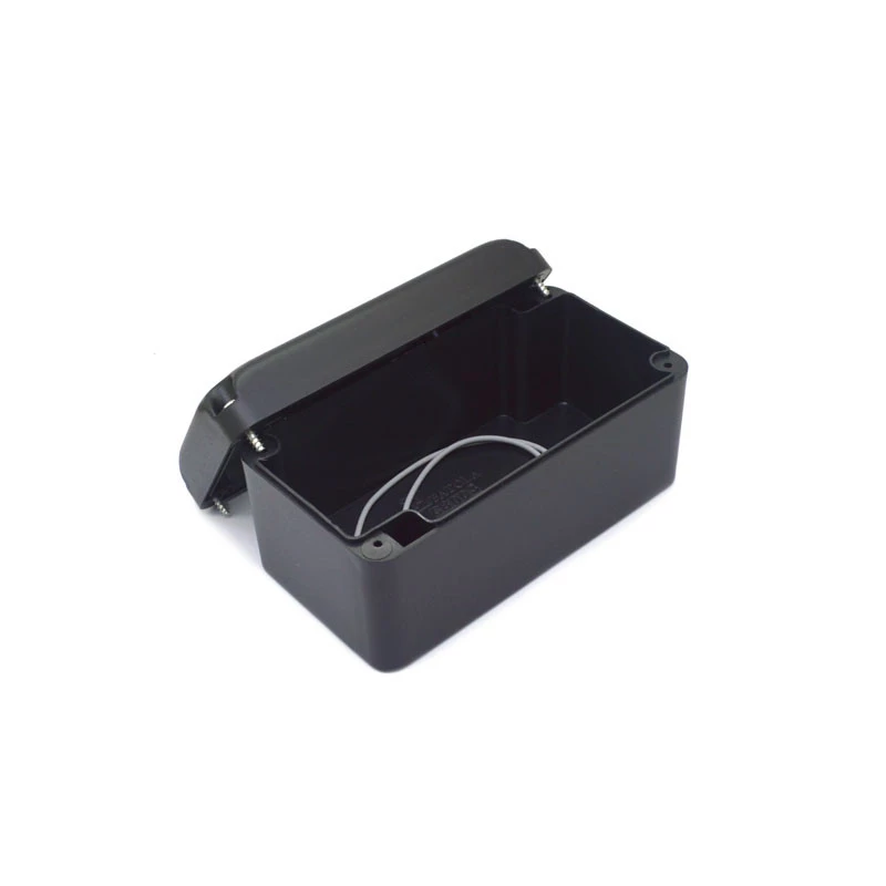 3箱 Caixa Alumínio P3/0322-C Cinza 100x200x80 | Dimensional