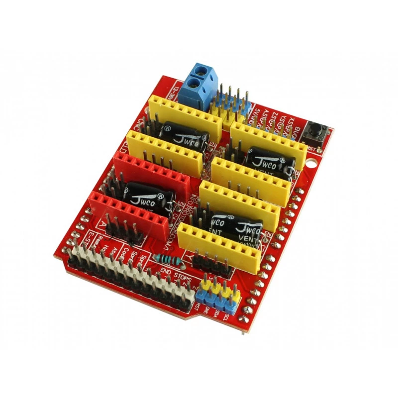 CNC Shield V3 Impressora 3D para 4 Drivers Compatível com Arduino