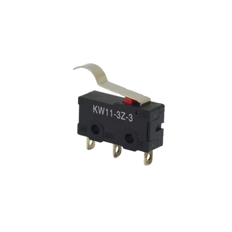 Chave Micro Switch com Haste de 21,8mm com Curva 3T - KW11-3Z-3
