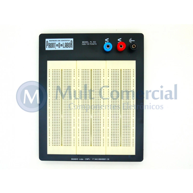 Protoboard 1650 pontos PL553 - Shako