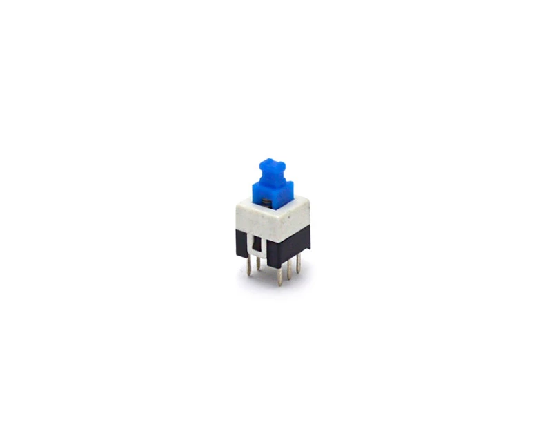Chave Push-Button 7x7 com Trava