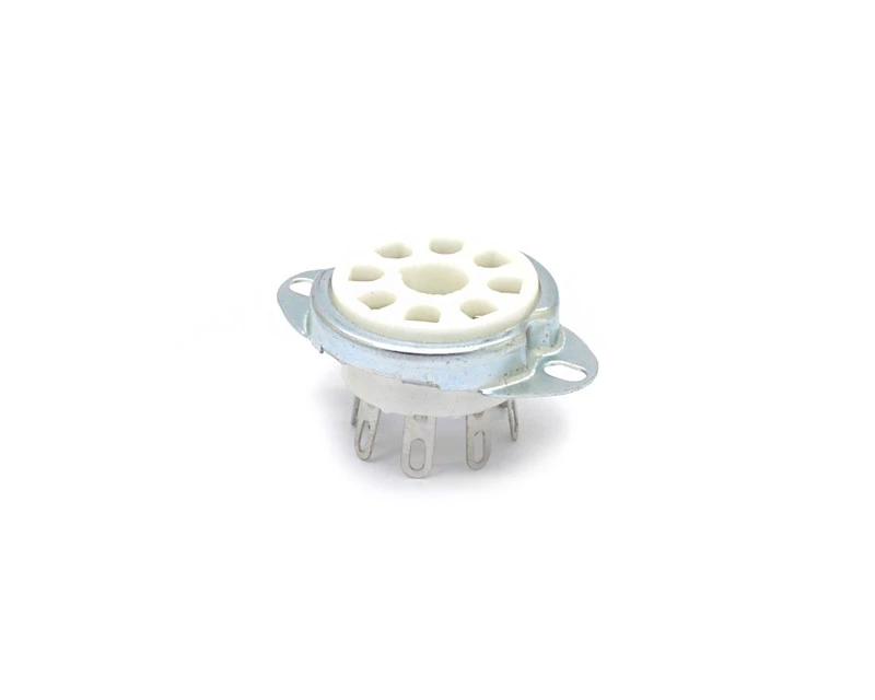 ロッド junction1228 Soquete para Válvula de 8 Pinos (Octal) Cerâmico com Anel de