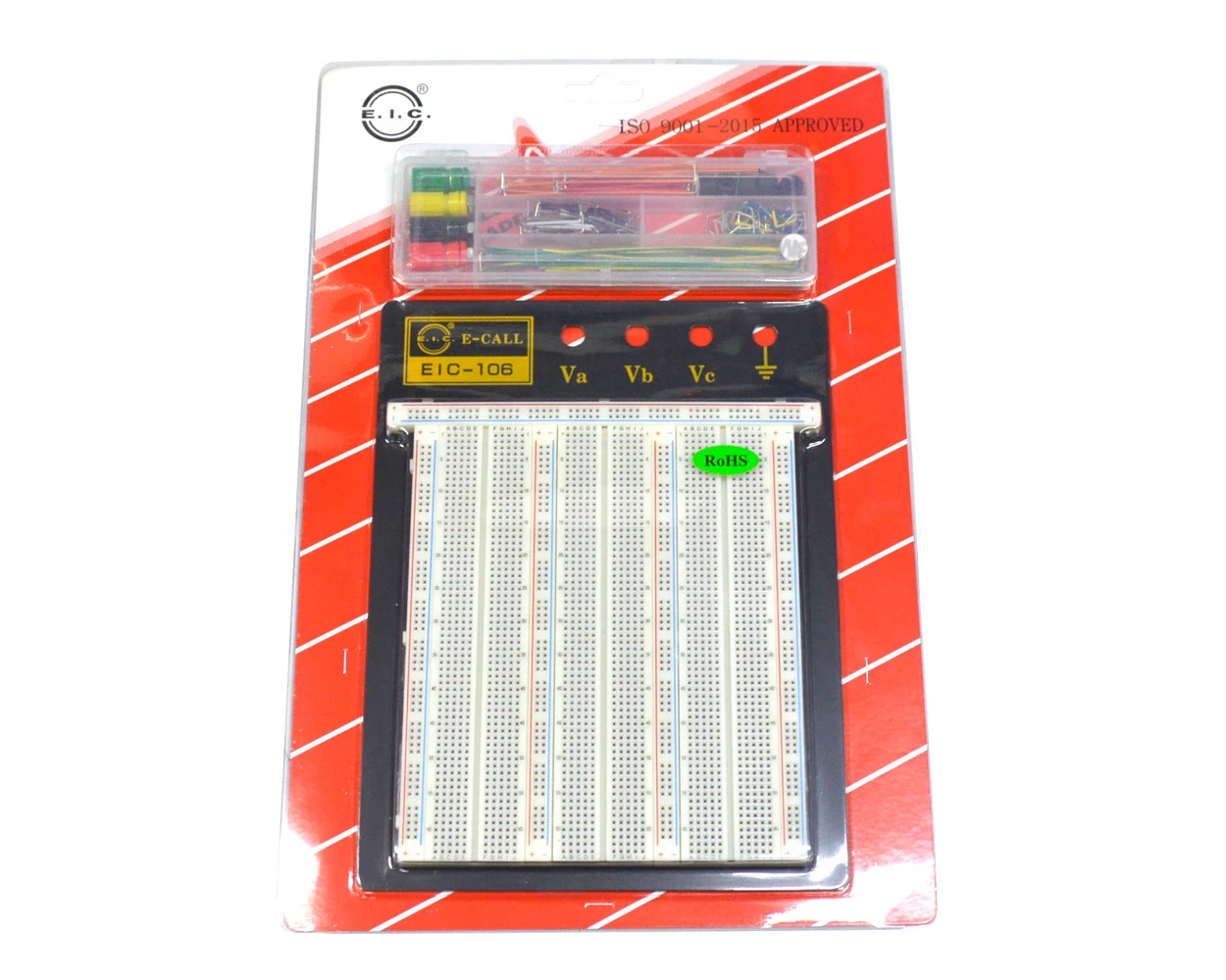 Protoboard 2390 Pontos com Kit de Jumpers EIC-106 165-41-1060 - E.I.C.