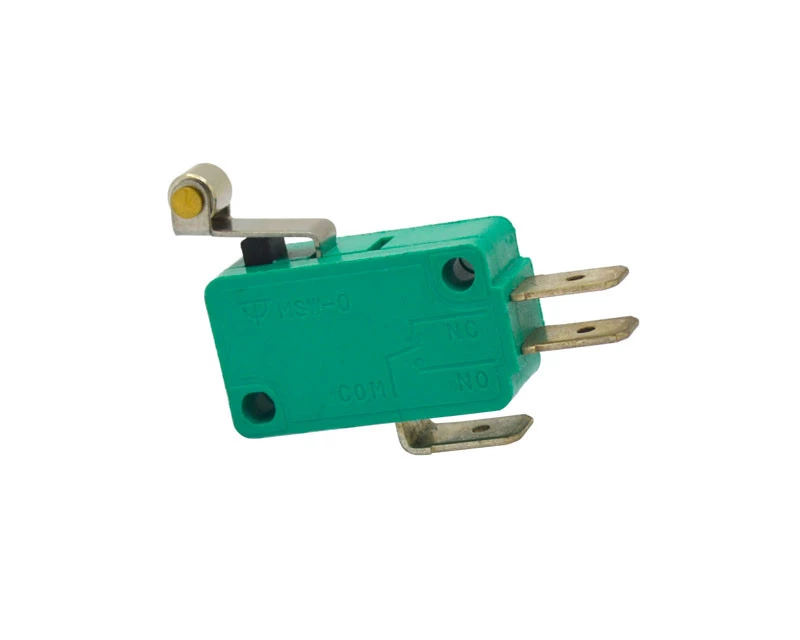 Chave Micro Switch com Haste de 12mm e Roldana SPDT Liga/(Liga