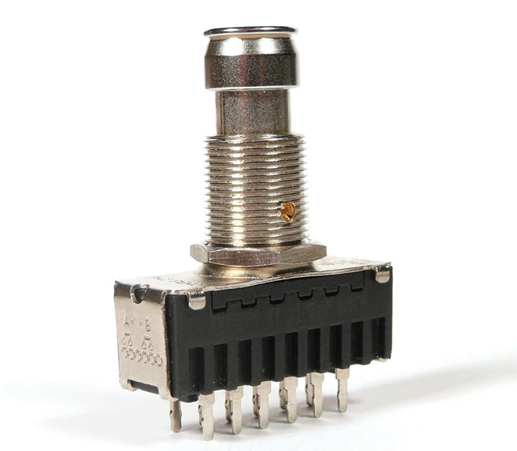 MISTOVER switch特装版 Chave Foot Switch 4PDT Super ByPass na cor Preta para solda fio
