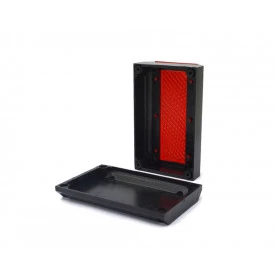 Caixa Plástica com Visor Vermelho CP-011 - Patola - Caixa 92B
