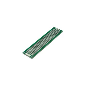 Placa Padrão PCI Dupla Face Furação Ilha 2x8cm Verde - 03-429