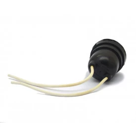 Porta-Lâmpada com Rabicho Preta 250V~100W E-27 - 030-EN - Enerbras