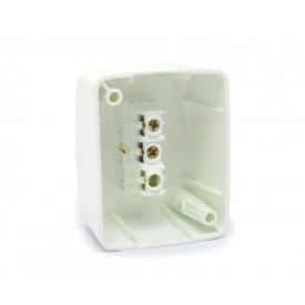 Interruptor Simples de Sobrepor Branco 10A/250V - 051ESB - Enerbras
