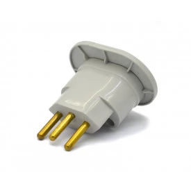 Adaptador Conversor de Sistema 2 P + T 10A/250V - Enerbras