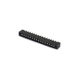 Soquete para Cabo Flat Passo de 2.54mm 180º DS1020 - 108-01-ST1D - 2 a 16 Vias - Connfly