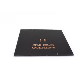 Mini Placa Solar 115x115mm 9v 2W - CNC115X115-9