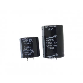 Capacitor Eletrolítico de 15000uF - 25V e 250V