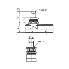 Chave Micro Switch - KW-15GQ-B