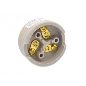 Tomada Porcelana 3P 20A - 1717-20A - Lorenzetti