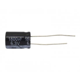Capacitor Eletrolítico de 1800uF de 6,3V e 16V