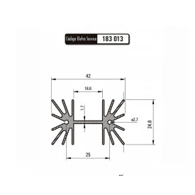 Dissipador de Calor 183013/20 - Eletro Service