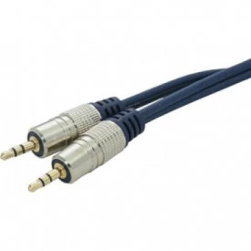 Cabo Azul com 2 Plug P2 3,5mm Estéreo de 1,5m - 1.1.222