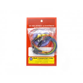 Kit de Jumper 15cm Com 20 Peças Fêmea x Fêmea - 215