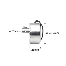 Motor 49TYJ 110/120V 60-72 RPM 50/60Hz 4W