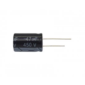 Capacitor Eletrolítico de 47uF - 16V a 450V