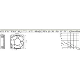 Microventilador RT-060 50.101 Bivolt 60x60x25mm - Nework