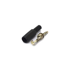 Plug P2 3,5mm Estéreo 4C com Rabicho - 64.1.357