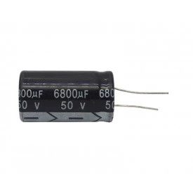 Capacitor Eletrolítico de 6800uF - 10V a 100V