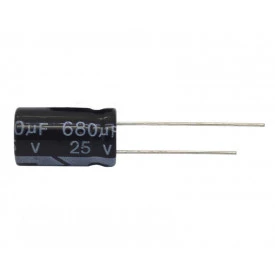 Capacitor Eletrolítico de 680uF - 16V a 400V